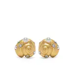 [Kate Spade] Kate Spade Beachside Earrings ONE SIZE GOLD/WHITE
