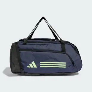 【adidas 愛迪達】手提包 健身包 運動包 旅行袋 TR DUFFLE S 藍 IR9821