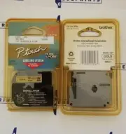 Brother 1/2" (12mm) Black Type on Gold P-Touch Tape for M-831 M Tape