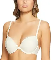[Calvin Klein] Women's Rose Lace Add A-Size Plunge Bra