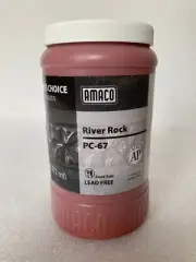 AMACO Potters Choice, Cone 5-6 Glaze, River Rock PC-67 ~ 16fl oz