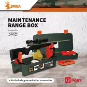 Spika Shooting Range Box For Gun Maintenance Ammo Clean Kit Storage Gun Vise Smb