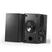 30W X 2 Powered Bookshelf Speakers - 3.5-RCA Input for Turntable, TV, PC,