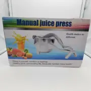 Manual Juice Squeezer Orange Lemon Hand Press Juicer Fruit Extractor Kitchen