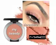 MAC Powder Kiss Soft Matte Eye Shadow *MY TWEEDY* / .05 oz / New in box