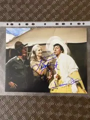 Jamie Farr & Loretta Swit MASH Signed 8x10 Photo With COA