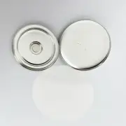 100pcs/Set 1-1/4" 58mm Nd. Magnetic Button Badge Parts Pro Diy Maker Supplies