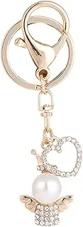 [Generic] Little Angel Keychain Angle Chains for Key Exquisite Bag Pendants Angel Keychains with Bags Key Chain Charms Key Chain Birthday Party Christmas Weddings Supplies
