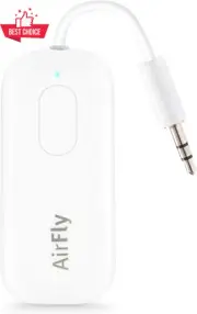 Airfly Pro 4353 Wireless Audio Transmitter Receiver Dual Headphone Adapter