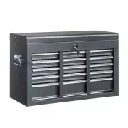 steel tool box black
