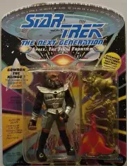 Star Trek the Next Generation *GOWRON THE KLINGON* Playmates 1992 Rare!
