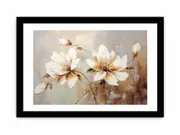 Flower Modern Art Framed Art Framed print Art Poster