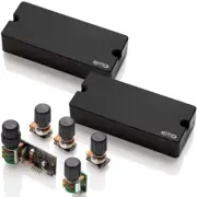 EMG 35DC Dual Coil Bass Pickup set & BQS Tone Control System NEW free ship