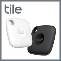 在飛比找Yahoo奇摩購物中心優惠-Tile 防丟小幫手 Mate 4.0 黑白雙入組