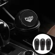 3 Pcs Storage Bag Bathroom Trash Can with Lid Mini Car Container Garbage