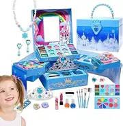 Kids Makeup Set - Kids Makeup Sets for Girls | Girls Makeup Set | Princess Pretend Makeup Sets | Girls Make Up Kids Toys | Princess Pretend Play Makeup Girls Toys for Friends, Family, Girls