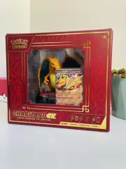 Pokémon Charizard ex Super Premium Collection Box - 10 Booster + Figure | New.
