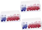 Vaguelly 3 Sets Plastic Ball Props Mini Balls Number Picker Machine Party Activity Toys Entertainment