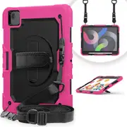 MCC Shockproof iPad Pro 11" 3rd Gen 2021 Strap Rugged Case Cover Apple [Magenta]