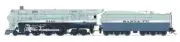 BROADWAY LTD HO BRASS HYBRID ATSF BLUE GOOSE #3460 STEALTH DC/DCC READY PN 7393
