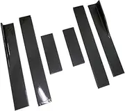 2.2M Side Skirt Universal Compatible for Infiniti G25 G35 G37 2007-2013 Extension Body Kit Splitter Apron Winglet Protector Car Accessories(Carbon Fiber Look)