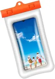 [OKUMEYR] Keep Your Phone Safe Waterproof Phone Bag Touch Screen for Outdoor Adventures Beach Fun