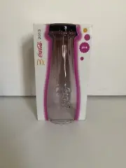 McDonalds Coca Cola Coke Glass 2013 Pink In Box Collectable Coke