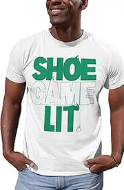 [House Of Tees] Jordan 2 Retro Lucky Green Shirt to Match Green/White Shoes, Men's Tee to Match Jordan 2 Lucky Green