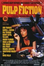 Pulp Fiction by Quentin Tarantino Classic Movie Poster 24x36 - Wall Art Print