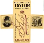 Colonel EH Taylor Empty Bottle and Tube