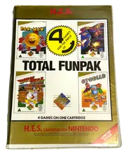 Total Funpak Nintendo HES NES Boxed PAL Piggy Back #3 (Preowned)