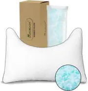 SILKOKOON Cooling Bamboo Viscose Adjustable Memory Foam Pillow Queen Size Pillow