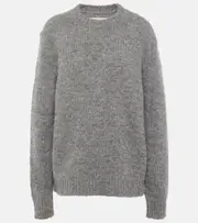[Jil Sander] Jil Sander Alpaca and wool-blend sweater AU 6 grey