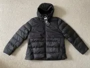 Womens Adidas Black 3m Urban Traveer Cold RDY 600 Fill Down Hooded Jacket XL NWT