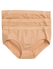 [Bonds] Cottontails Midi Brief 3 Pack in Beige