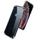 iPhoneXSMax 透明黑加厚四角防摔氣囊空壓手機保護殼 XSMax手機殼