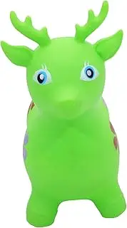 Bouncy Deer Inflatable for Safe Animal Jumping Fun for Promotes Balance and Coordination for Indoor and Outdoor Play