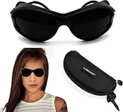 ABSORBER Red Light Therapy Glasses,IPL Laser Safety Glasses 200-2000nm, Eye Protection for Red Light Therapy and Tanning Goggles