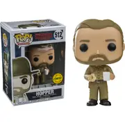 Stranger Things Jim Hopper With Donut Limited Chase Edition Pop! Vinyl