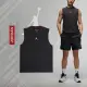 【NIKE 耐吉】背心 Jordan Sport Tank Top 男款 黑 基本款 喬丹 無袖上衣 休閒 快乾(DM1828-010)