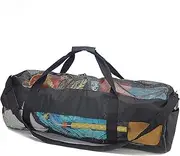 MOPHOEXII Mesh Duffle Bag with Exterior Waterproof Pocket for Scuba or Snorkeling - XL Mesh Travel Duffle for Scuba Diving and Snorkeling Gear & Equipment - Dry Bag Holds Mask, Fins, Snorkel, and More
