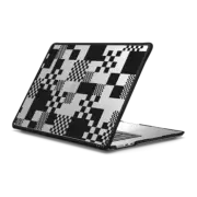 MacBook Air 15-inch (M2 - M4) Impact Case Patchwork Tweed - Black