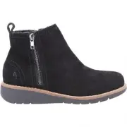 Hush Puppies LIBBY Womens Comfort Zip Boots -Black