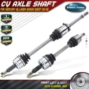2x CV Axle Shaft Assembly for Nissan Quest Mercury Villager 93-02 Front LH & RH (for: Nissan)