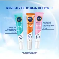 在飛比找蝦皮購物優惠-NIVEA 妮維雅防曬面部保護精華 Spf 50 Pa 控油