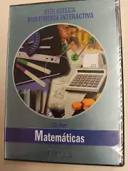 BIBLIOTECA MULTIMEDIA INTERACTIVA MATEMATICAS CD-ROM GROLIER SPANISH LANGUAGE