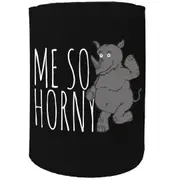 Alcohol Stubby Holder - Me So Horny Rhino - Funny Novelty Birthday Gift Joke Beer Can Bottle