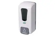 Sabco Professional 1000ml Plastic Foam Soap Dispenser Wall Mounted Container WHT