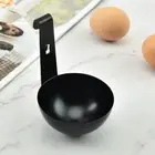 Stainless Steel Boiling Eggs Spoon with Hook Egg Cooker Egg Poacher Butter