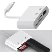 3 in 1 USB C SD Card Reader Adapter Type C Hub Converter For MacBook Pro Laptop